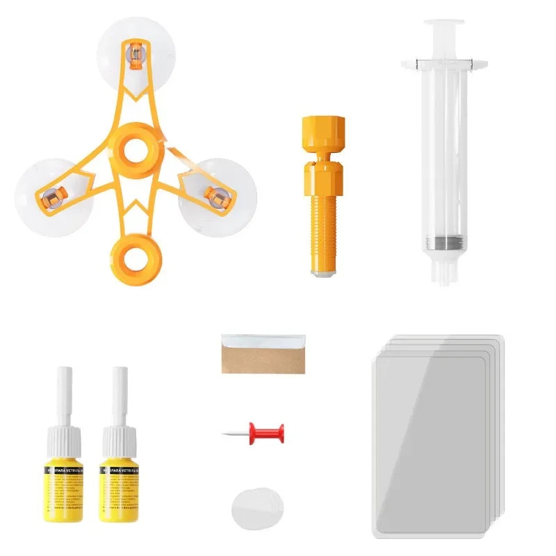 Windshield Car Crack Repair Kit